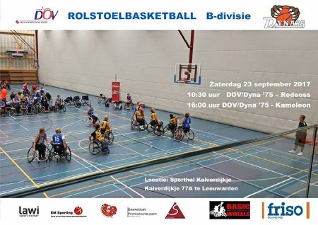 Aankondiging eerste speelronde van de Toernooidivisie B in Leeuwarden